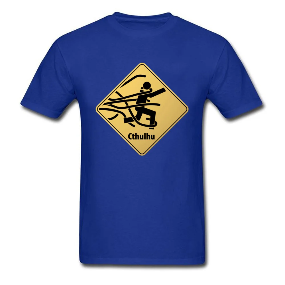 Comics Short Sleeve Tops T Shirt VALENTINE DAY Prevalent Crew Neck 100% Cotton Tops T Shirt Mens T Shirts CTHULHU 17567 CTHULHU 17567 blue