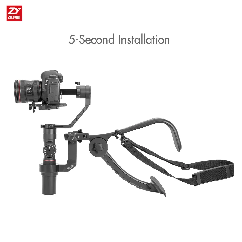  ZHIYUN Original Crane 2 Accessories TransMount Shoulder Bracket with Flexible Shoulder Strap for ha