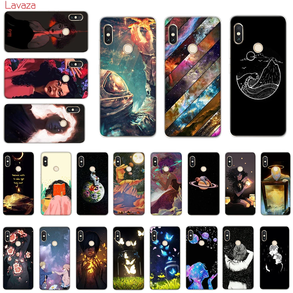 Lavaza Space girl Hard Phone Case for Xiaomi Redmi 5A 5 Plus 6 Pro 6A cases Note 7 Cover | Мобильные телефоны и