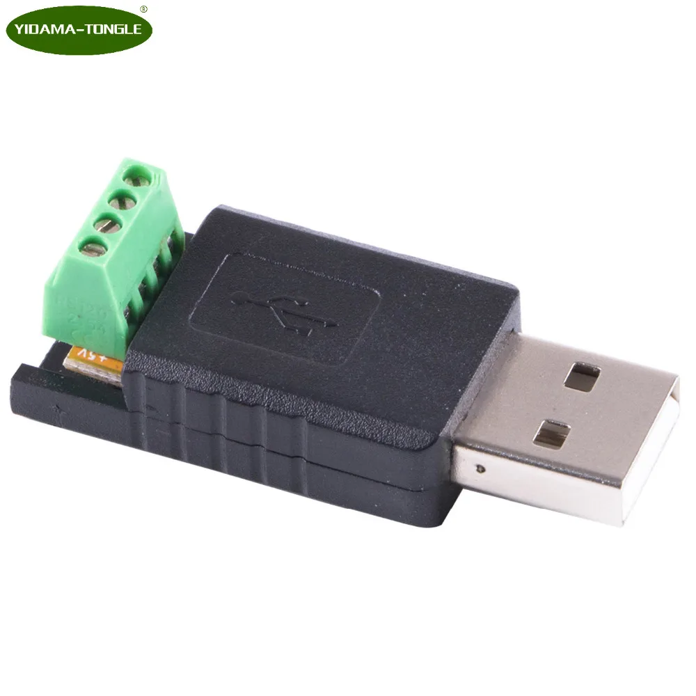 Адаптер USB RS485 переходник с подключением к 4 полюсной клеммной колодке FTDI rs485