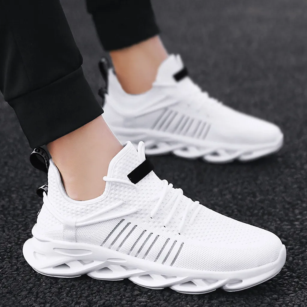 Spring And Summer Cutout Sole Mens Casual Shoes Mesh Sport Shoes Sneakers Mens Trainers Zapatillas Hombre