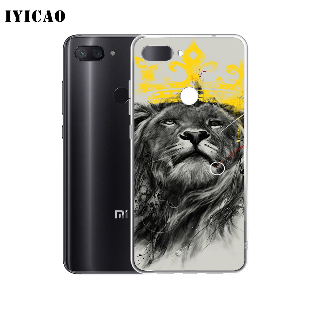 Мягкий силиконовый чехол для телефона IYICAO The Lion King Simba Xiaomi Redmi 4A 5A 6A Note 7 6 5 Pro Plus 4X