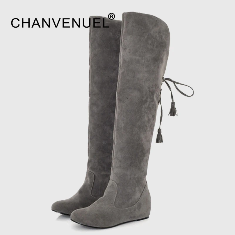 winter over the knee boots