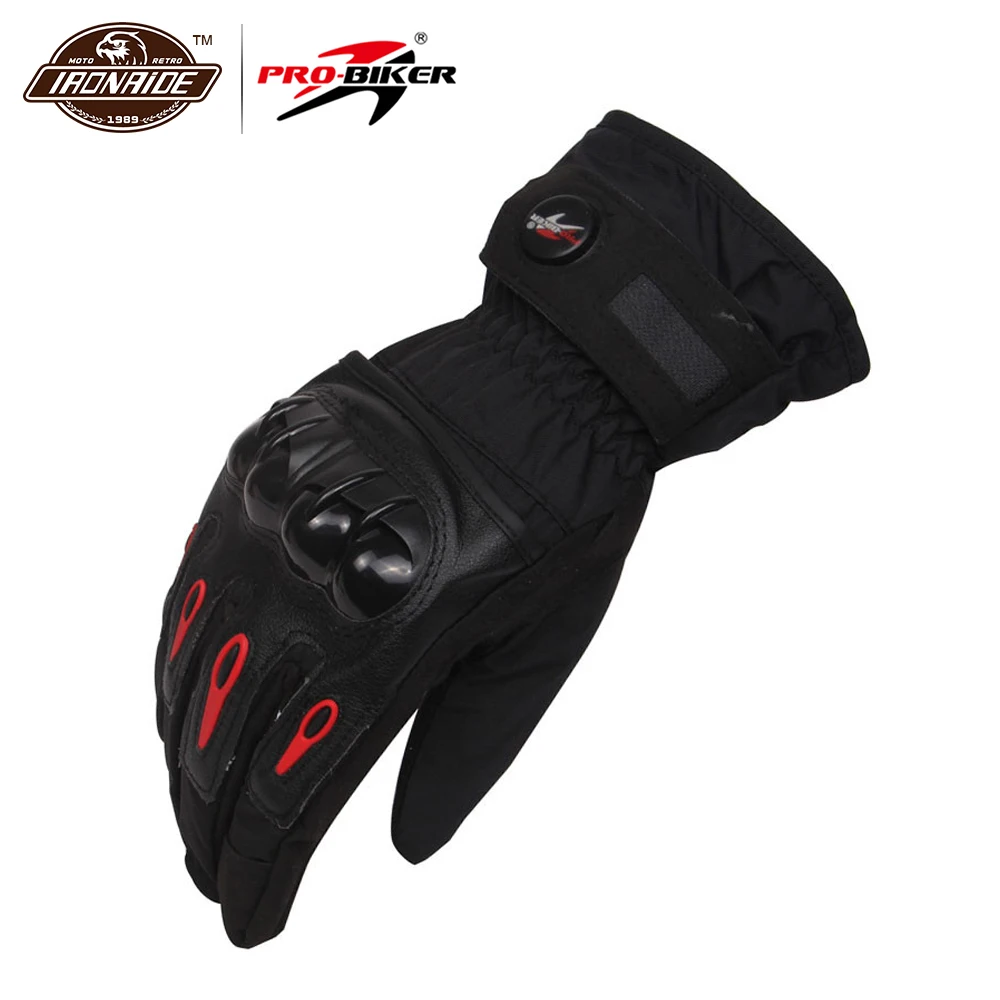 

PRO-BIKER Winter Full Finger Motorcycle Gloves Motocicleta Gants Moto Luvas Waterproof Windproof Motorcycle Skiing Gloves