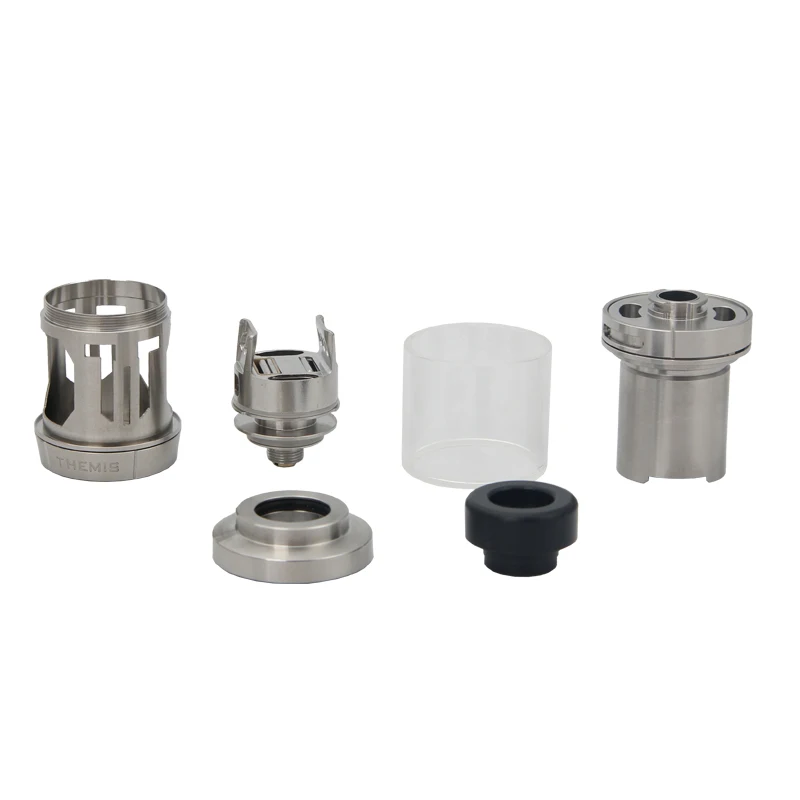 Original Digiflavor Themis RTA 5ml Tank Supports Dual and Single Coil Builds Mesh RTA with Mesh wires Fit E Cigarette MOD Vape 008