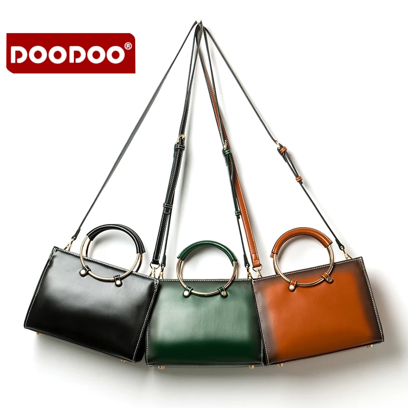 DOODOO 2017 messenger crossbody bags for women sling bag PU leather
