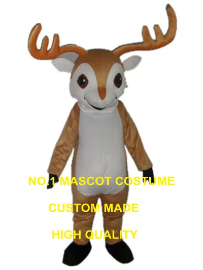 

Christmas rudoph Deer mascot costume adult size cartoon xmas reindeer Elk cosplay costumes carnival fancy dress 3276