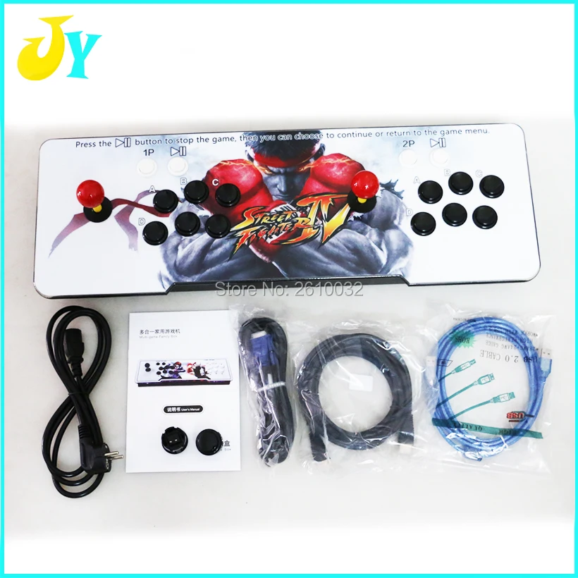 

1660 in 1 Arcade Game Console USB PC joystick Arcade buttons With Cable Box 9 Arcade joystick Controller