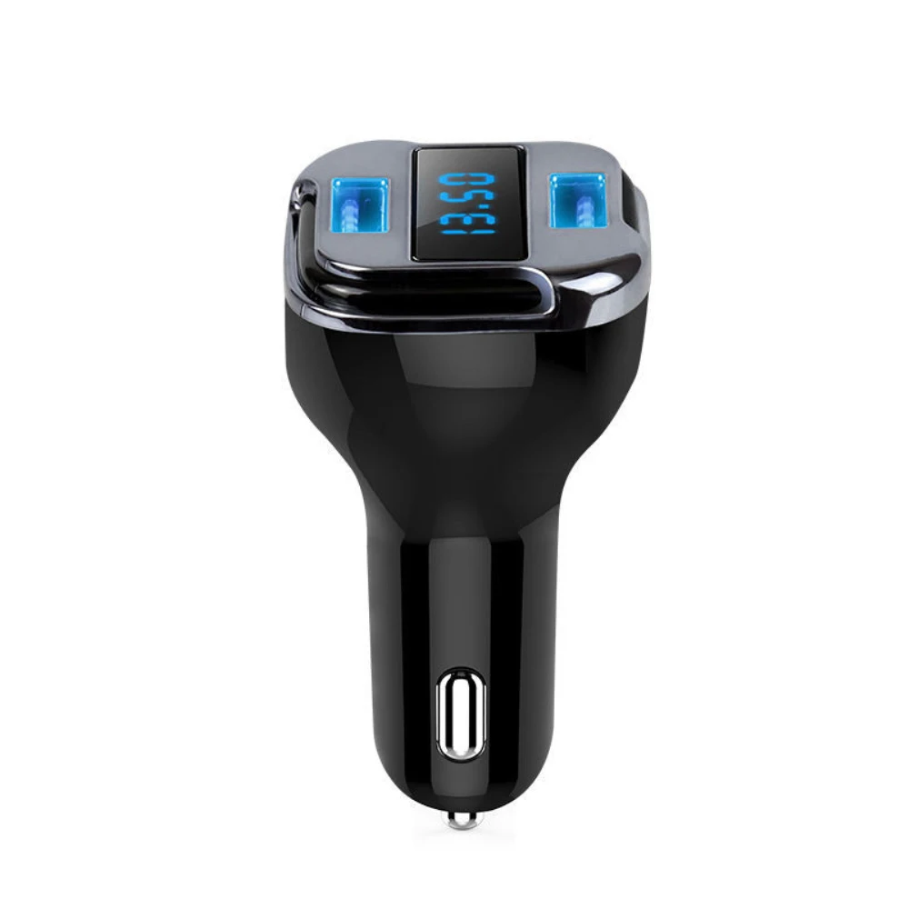 

12V-24V GPS Smart Quick Car Charger Tracker Locator Real Time Tracking Device Dual Dual USB 4.2A Fast Charger LED