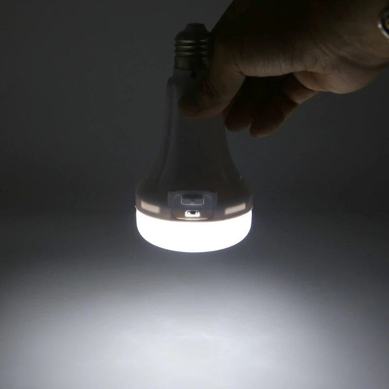 Светодиодный E27 энергосберегающий перезаряжаемый интеллектуальный свет лампы аварийные огни