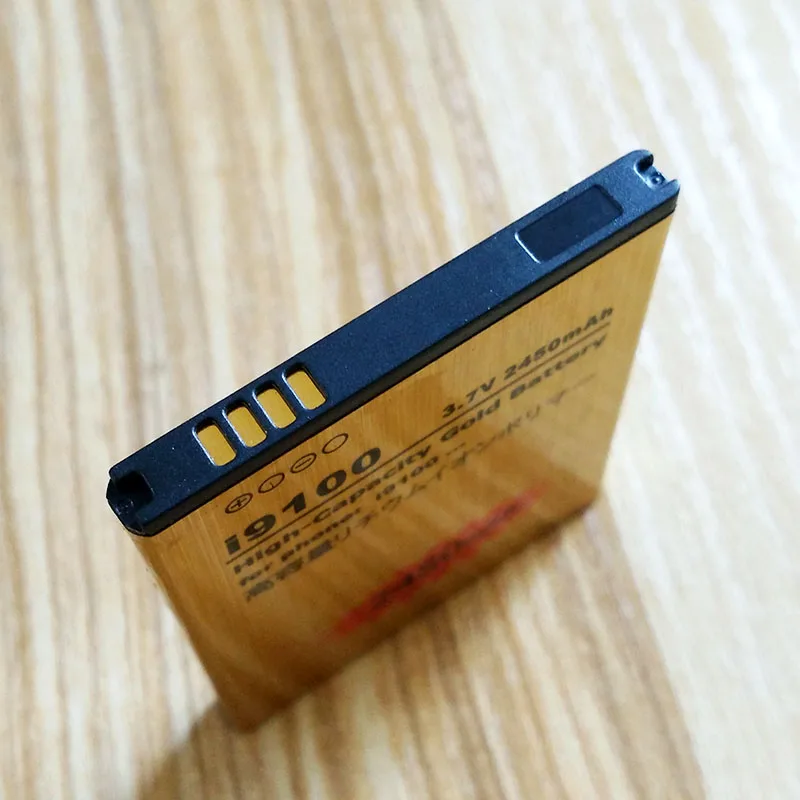 Для S2 Батарея золотистый сменный аккумулятор EB-F1A2GBU для Galaxy S2 9062/i847/i9100/i9101/i9105/i9050/i9188 Батарея