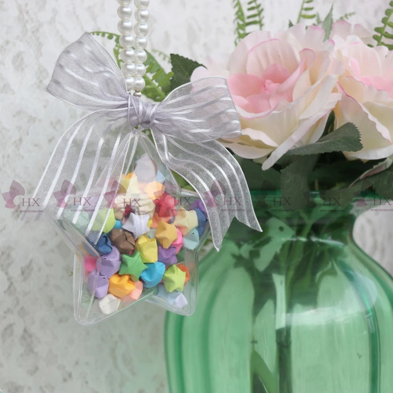 1 шт./компл.) Lucky Star украшения DIY бумажные украшения ручной работы подарок на день рождения украшения дома Автомобильные украшения
