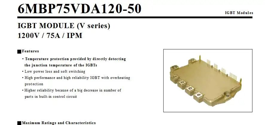 Free shipping NEW 6MBP75VDA120-50 MODULE Free shipping NEW 6MBP75VDA120-50 MODULE