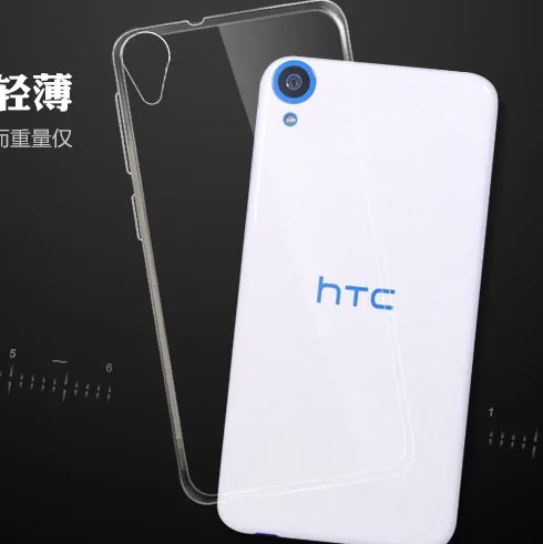 

04 Silicone Case Soft Slim Crystal Transparent Tpu phone back cover For HTC Desire 820 Dual Sim A51 D820n 820S 820G+ D820us