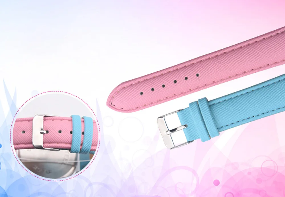 Модные браслеты женские s ретро, дизайн радуги кожа аналоговые кварцевые наручные часы для женские часы-браслет ювелирные изделия Прямая поставка