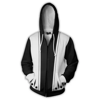 

2018 NEW MEN WOMEN KENPACHI ZARAKI 11TH DIVISION 3D Hoodie Sweatshirts Pullovers Cartoon Tee Autumn Tracksuit Streetwear Hoody