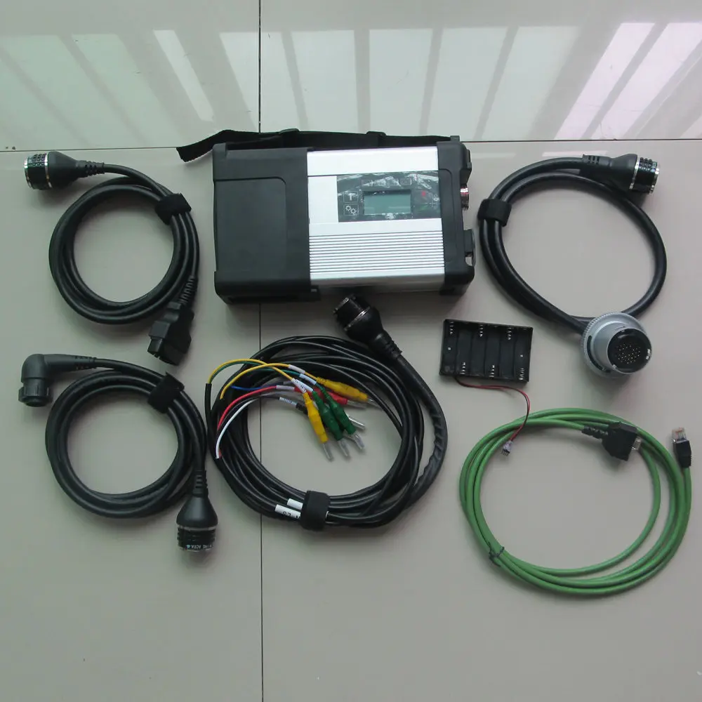 

mb sd connect c5 with 5 cables full set work for mb cars super mb sd c5 star sd c5 with 2 years warranty