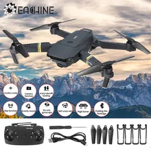 Eachine E58 Wi-Fi FPV с широкоугольной HD камерой Режим высокой фиксации складной рычаг RC Квадрокоптер RTF VS VISUO XS809HW