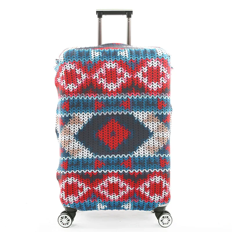TRIPNUO Peacock, открывающийся Чехол для багажа, аксессуары для путешествий, 18-32 дюйма, дорожная тележка, пылезащитный чехол для чемодана, эластичный - Цвет: 17