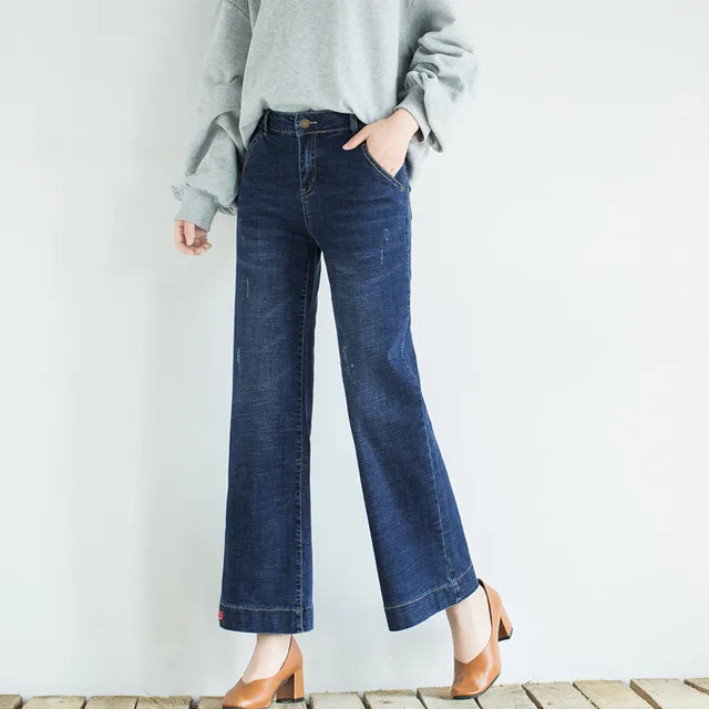 bell bottom ankle pants
