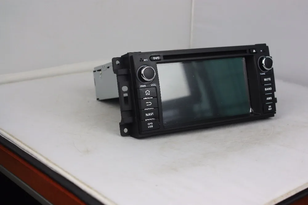 Discount 6.2" Quad Core Android 8.1 Car Radio DVD GPS for Chrysler Sebring 300C Jeep Grand Cherokee Compass Wrangler Journey 2GB RAM WIFI 5