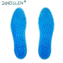 Dorislen 50 пар/лот Для мужчин Для женщин демпфирования Спортивная силиконовый гель массаж ног Стельки