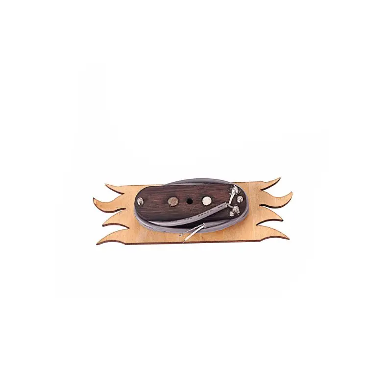 

Guitar Pickup Wood For 2 String Cigar Box Guitar DIY Pole Spaceing 16.5mm