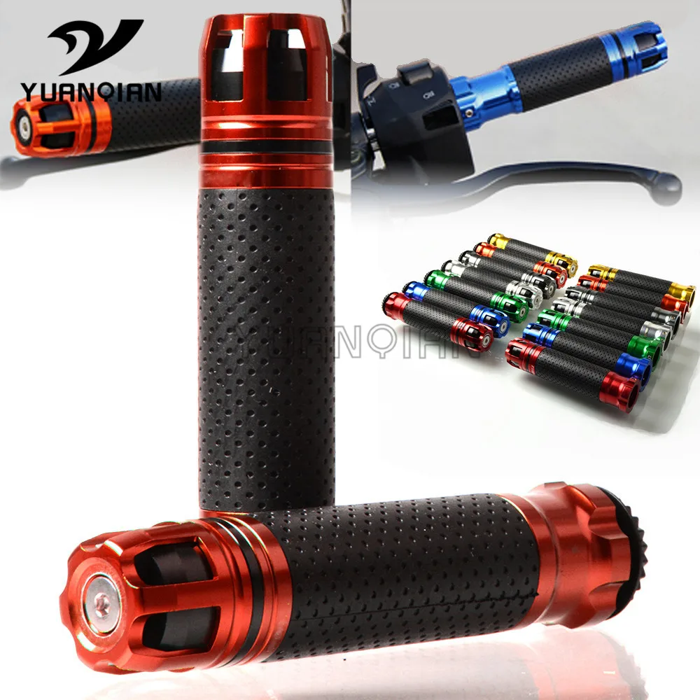 

22mm 7/8" Motorcycle Dirt Bike Motocross CNC Aluminum Rubber Handle Bar Hand Grips For For BMW C600Sport C6Sport C650GT R1200GS