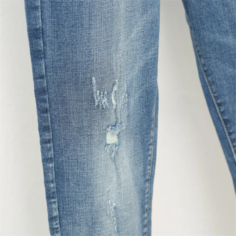 5XL размера плюс джинсы для женщин в стиле бойфренд повседневные винтажные джинсы с высокой талией джинсовые штаны-шаровары джинсы с эластичной талией Femme Q365