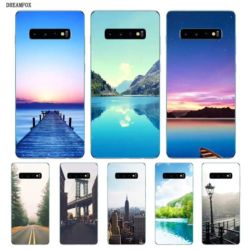 N265 Beautiful Scenery Soft TPU Silicone Cover For Samsung Galaxy J2 J3 J4 J5 J6 J7 J8 Pro Plus Prime 2018 2017 Case |