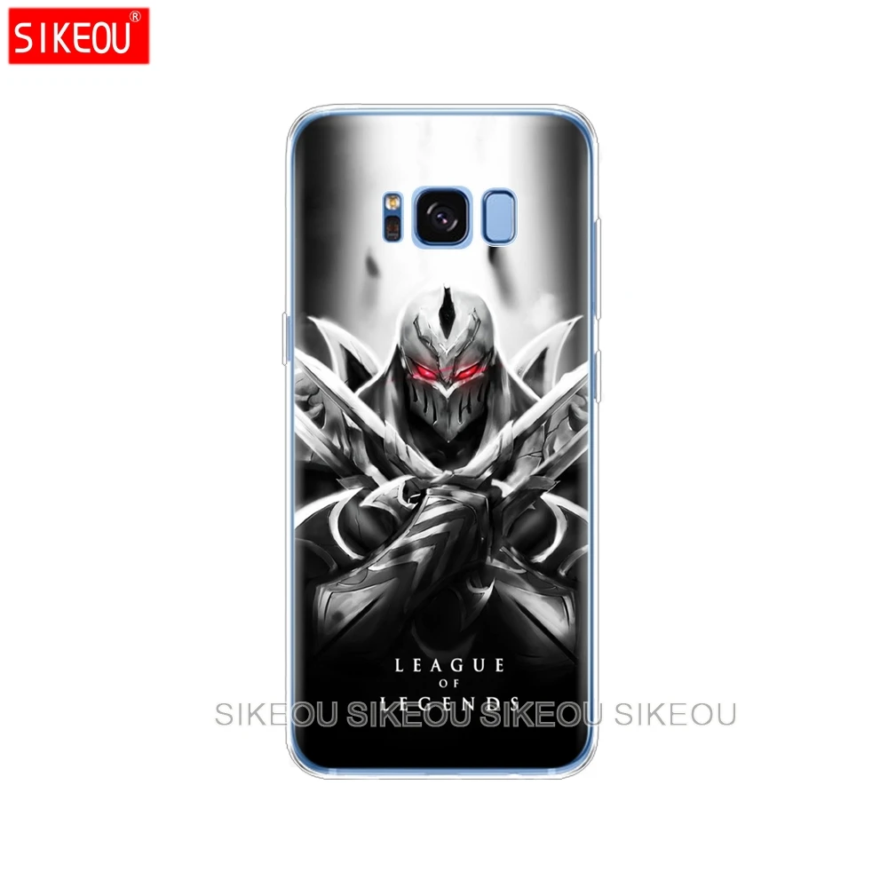 Силиконовый чехол для телефона Samsung Galaxy S9 S8 S7 S6 edge S5 S4 S3 PLUS League of Legends герои