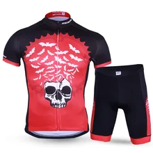 Men’s Bat King Cycling Jersey Sets Breathable Short Sleeve Cycling Clothing Bike/Bicycle Wear Anti-Sweat Cycling Sets Sportswear