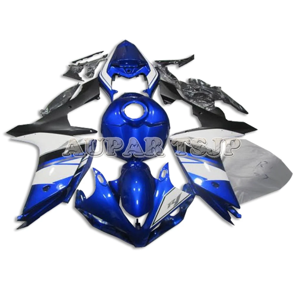 Сине белые тела комплекты для YAMAHA YZF1000 2007 2008 корпусов мотоцикл рамы кузова YZF R1 07 08