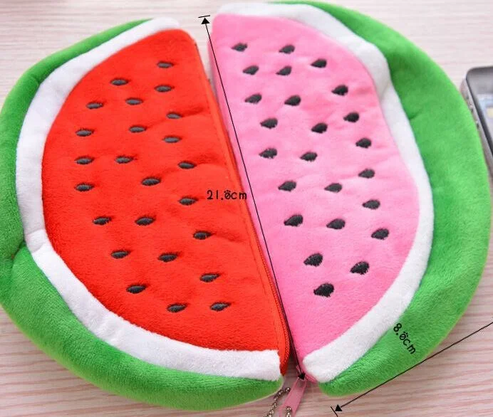 

22cm approx. 2Colors watermelon - Plush Toy , Kid's Key chain pendant plush Toy