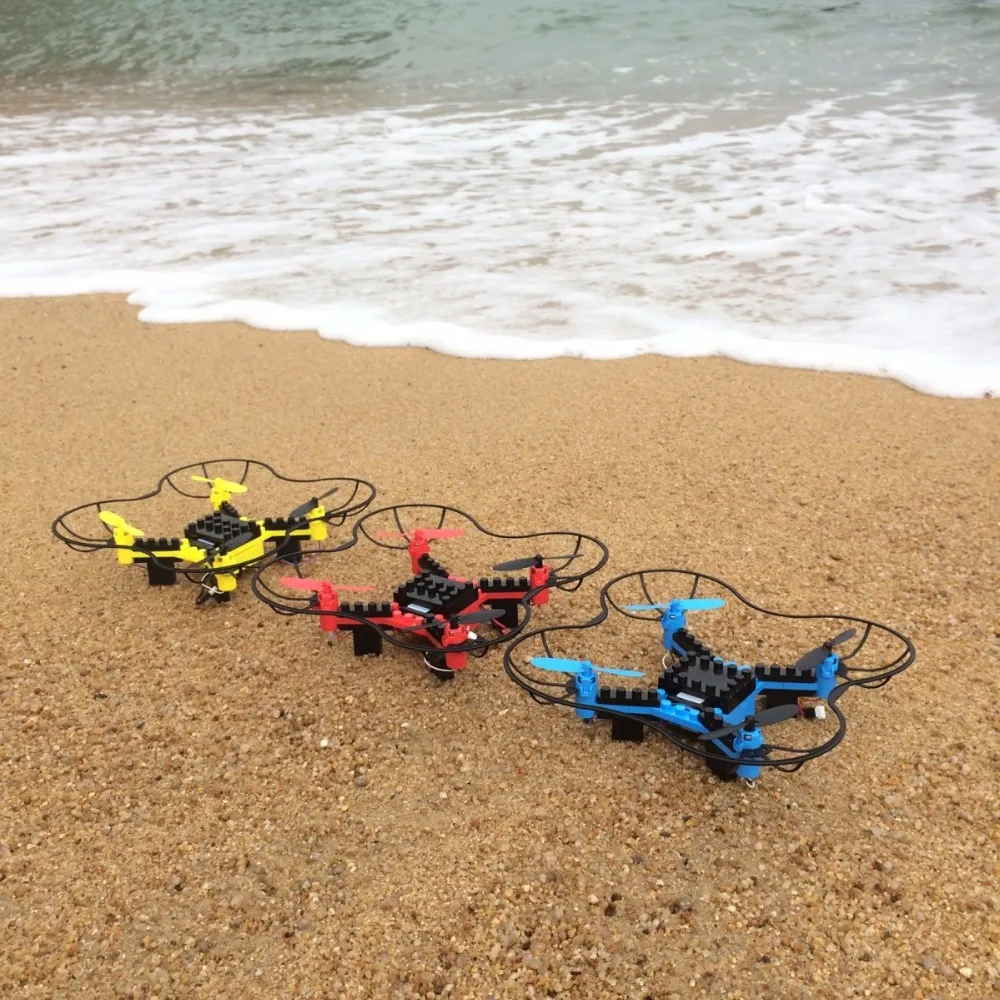 Freeshipping_Flytec_T11_DIY_Building_Block_RC_Quadcopter_3D_flip_Headless_Mode_Mini_Bricks_Pocket_Drone_For_Educational_Assembled_Model_17