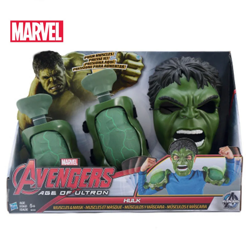 

Marvel Hasbro The Avenger Toy Age Of Ultron Hulk Muscles&Mask Toy For Cosplay Christmas&New Year's Gift For Kid And Adult