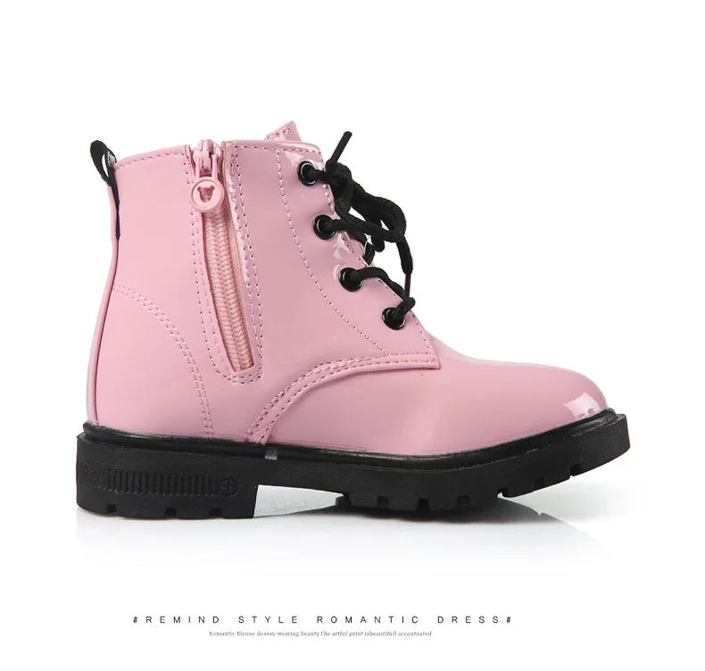 2016 boys and girls spring and autumn waterproof Martin kids snow boots kids boots girls child snow boots kids boots girls