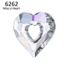(1 шт.) 100% Оригинальный кулон с кристаллом Swarovski 6262 Miss U в форме сердца, сделано в австрийском стиле, незакрепленные Стразы для изготовления юв... ► Фото 2/6