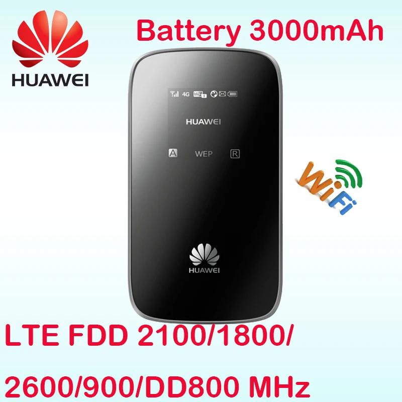 Разблокированный Huawei E589 фрезерный роутер LTE 4g Wi-Fi 3g беспроводной карманный