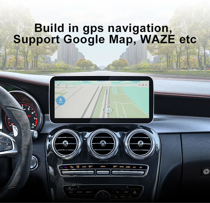 Best Ugode Car Multimedia Player 10.25 Inches Screen Monitor GLA A CLA GPS Navigation Bluetooth For Benz A CLA GLA Vehicle Car Player 8