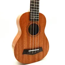 21 дюйм Укулеле четыре струны Гавайской гитары ukelele небольшой гитара укулеле сопрано укулеле 21 гитара сапеле материал