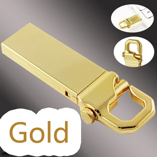 

Gold Mini Metal Waterproof Usb Flash Drive 512GB 1TB 2TB Pen Drives Pendrive USB Flash Memory Card Disk On Key 64GB 32GB 16GB