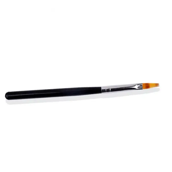 Горячая Распродажа 1 шт УФ-Гелевая Кисть для рисования ногтей ручка с деревянной ручкой инструменты для маникюра и дизайна ногтей