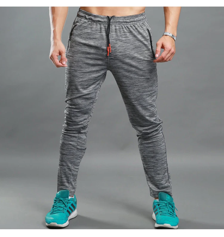 Men Soccer Training Pants Sports Running Pant Fitness Hiking Tennis Basketball Football Jogging Sweatpants Loose Breathable (14)