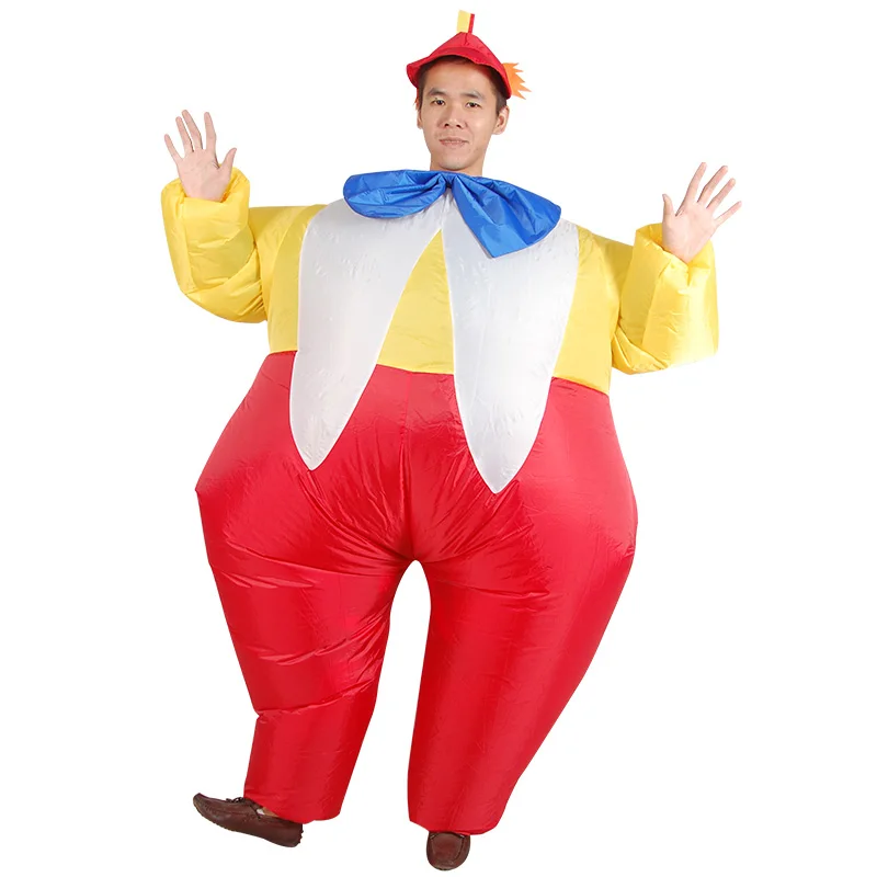 Inflatable clown Costume Party halloween costumes Christmas gift Adult inflatable costume