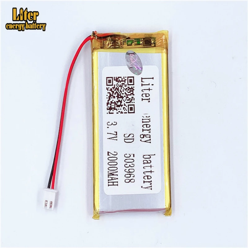 XHR-2P 2.54 2000mAh 3.7V in the special offer core lithium polymer battery 503968 504070 | Электроника