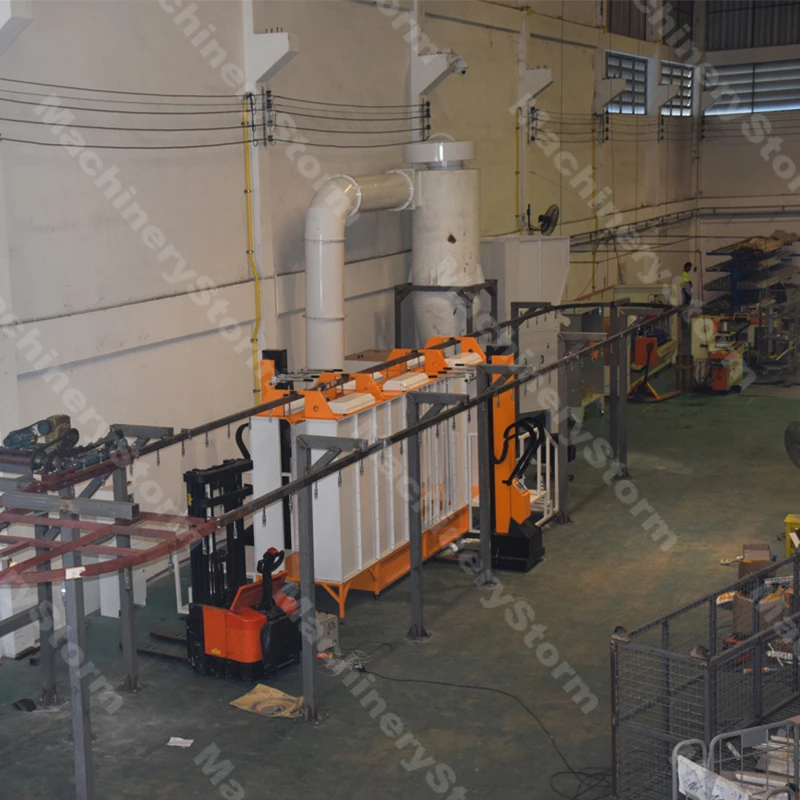 Automatic Powder Coating Line 9