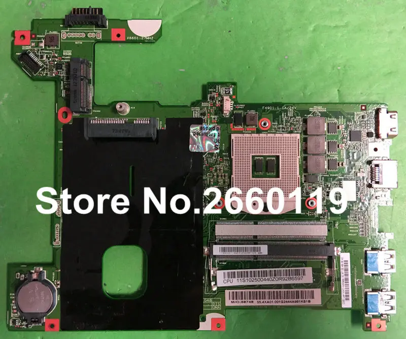 laptop motherboard for lenovo G580 B580 48.4WQ02.011 system mainboard fully tested and working well