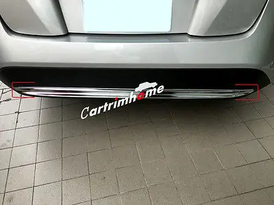 ABS Chrome Under Rear Bumper Cover Trim 1pcs For Toyota Prius 2016
