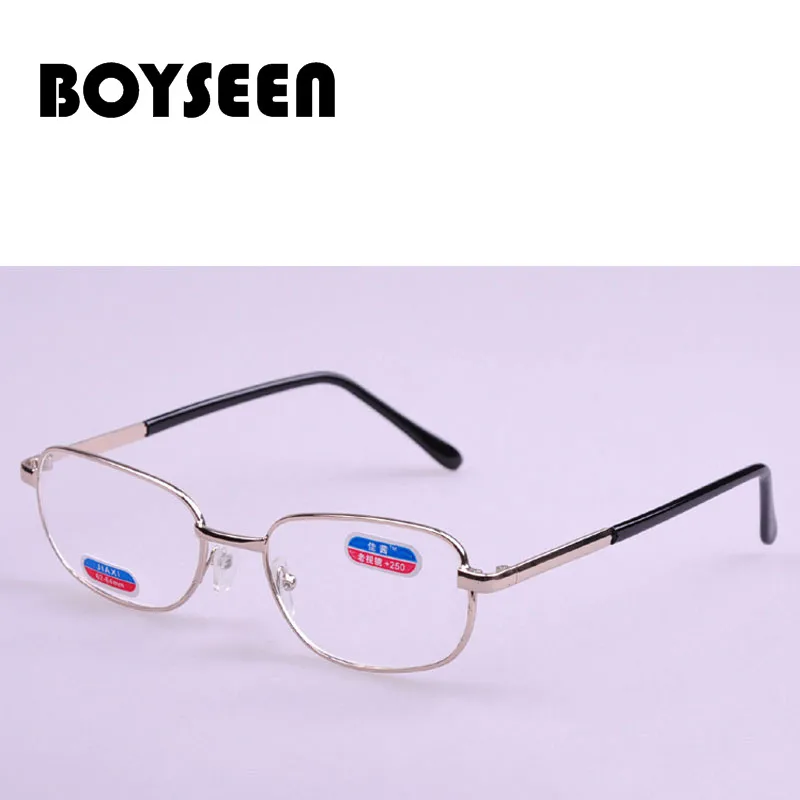 

BOYSEEN Hot New Comfortable Glasses High Toughness Full mirror Frame Reading Glasses for Unisex Vintage 9035